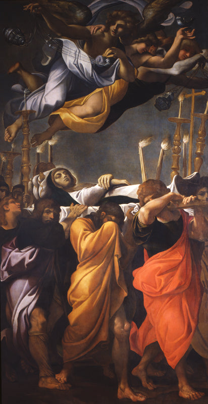 De begrafenis van de Maagd Maria - Ludovico Carracci