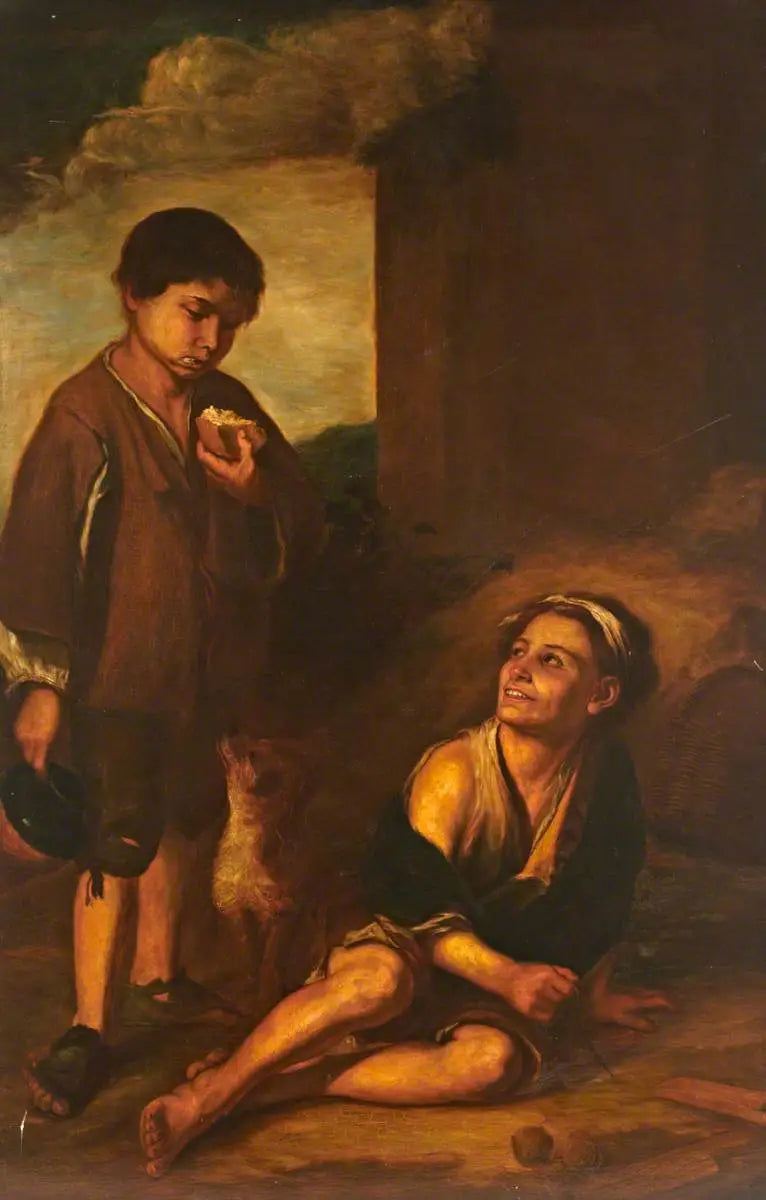 De bedelende jongens - Bartolomé Esteban Murillo

Source:
Les garçons mendiants - Bartolomé Esteban Murillo
