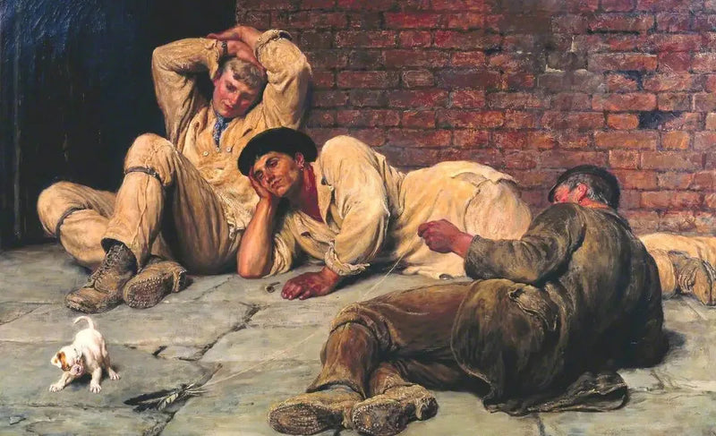 De reuzen in het spel - Briton Rivière

Source:
Les géants en jeu - Briton Rivière