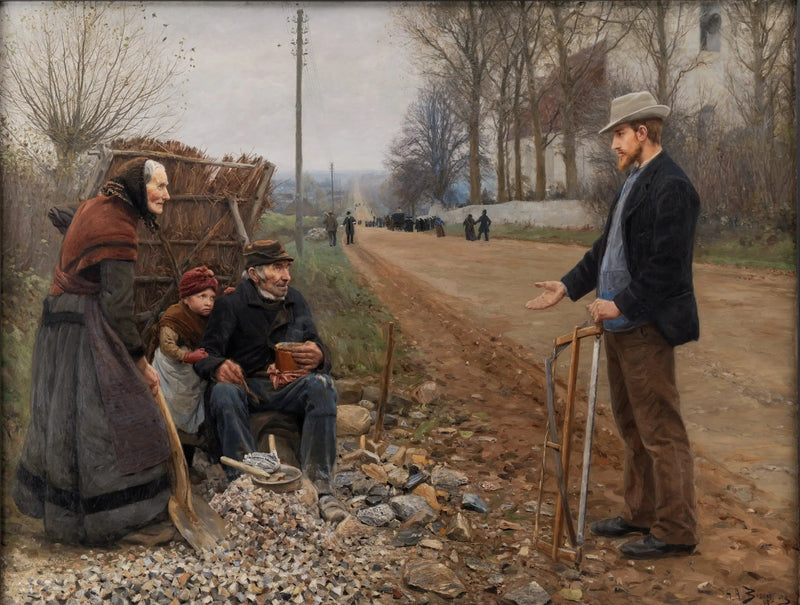 De mensen aan de rand van een weg - H. A. Brendekilde

Source:
Les gens au bord d'une route - H. A. Brendekilde