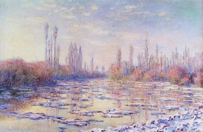 De ijsblokjes - Claude Monet