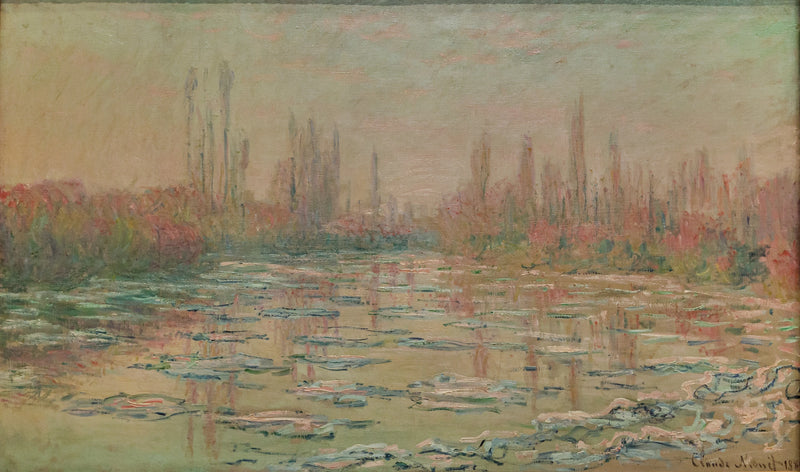 De W567 ijsblokjes - Claude Monet