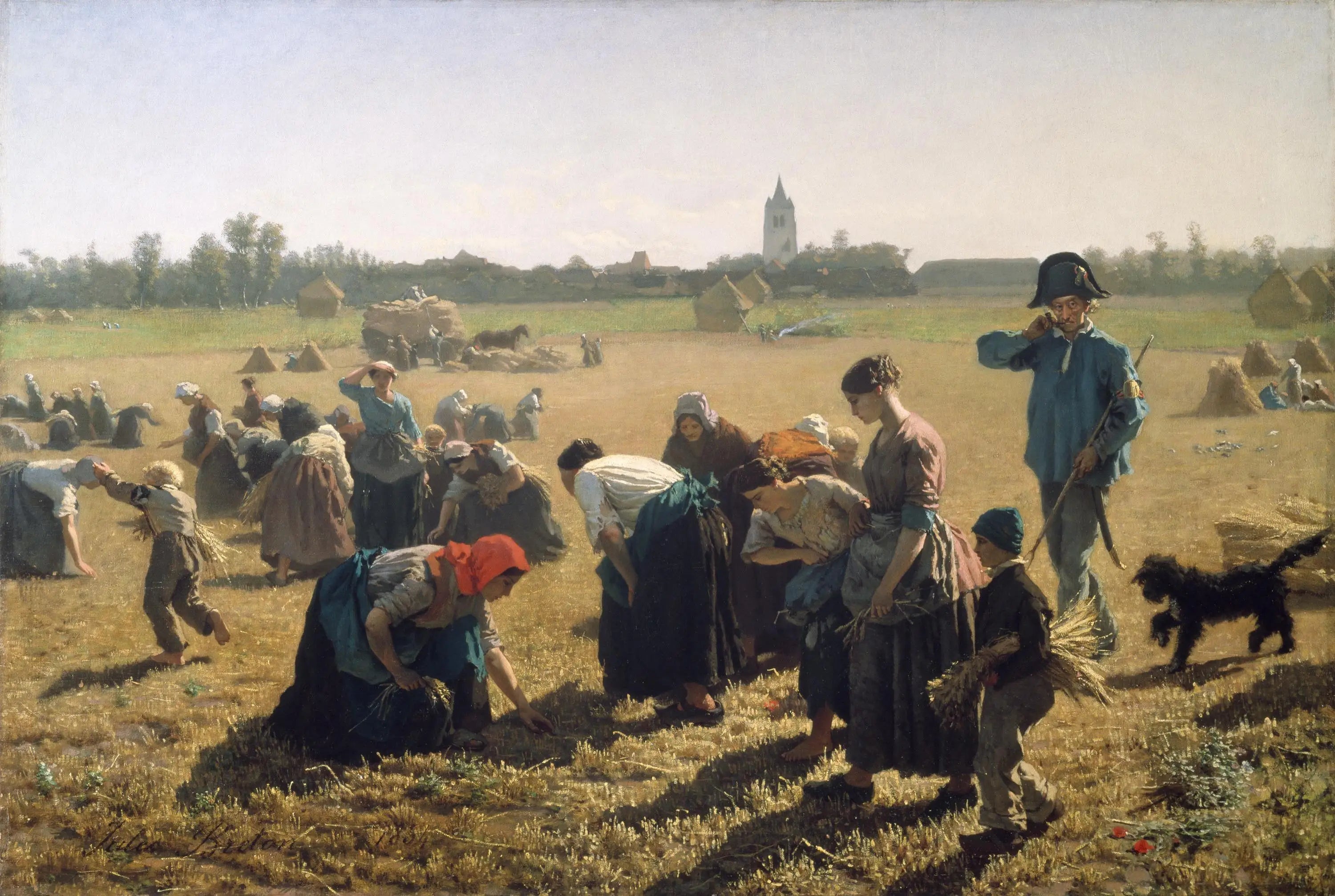 Les Glaneurs - Jules Breton - Alpha Reproduction