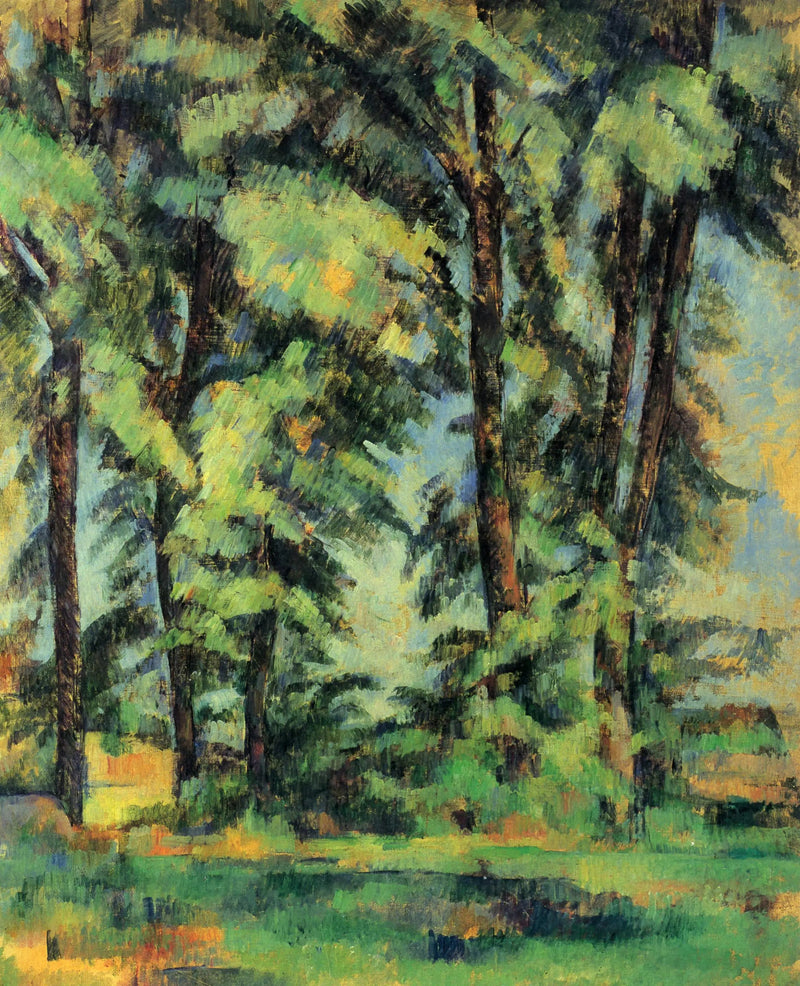 De Grote Bomen bij Jas de Bouffan - Paul Cézanne