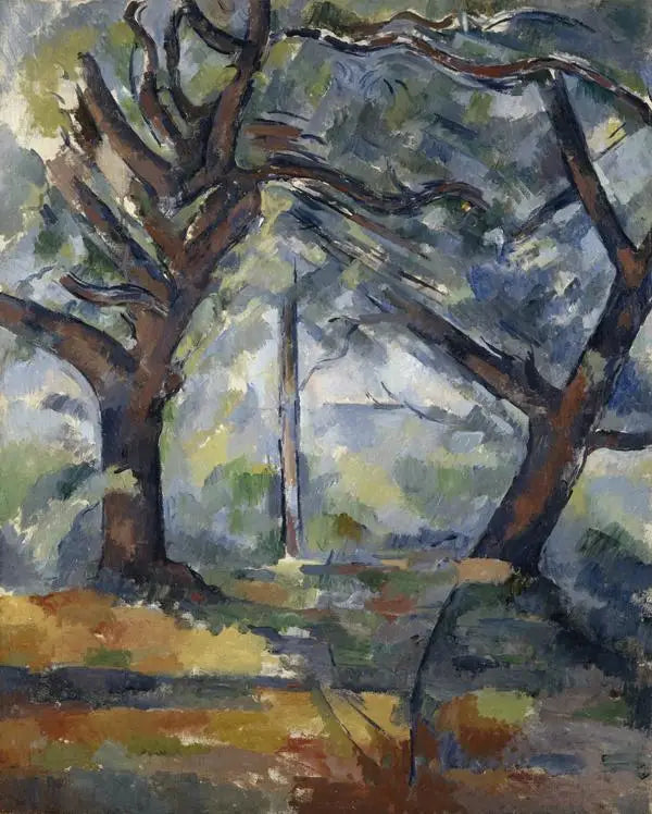 De Grote Bomen - Paul Cézanne