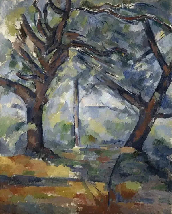De Grote Bomen - Paul Cézanne