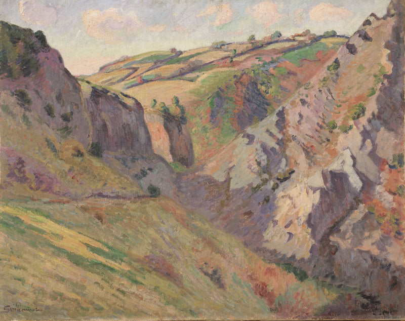De Grotten van Prunal nabij Pontgibaud (Auvergne) - Armand Guillaumin