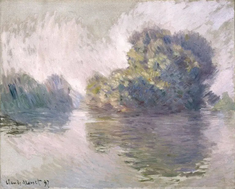 De Eilanden bij Port-Villez - Claude Monet