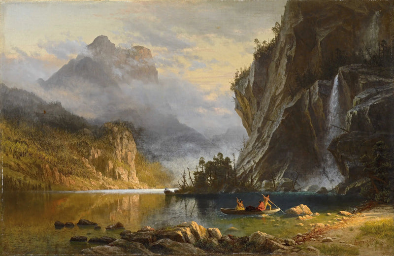 De Indianen beoefenen speervissen - Albert Bierstadt

Source:
Les Indiens pratiquent la pêche au harpon - Albert Bierstadt
