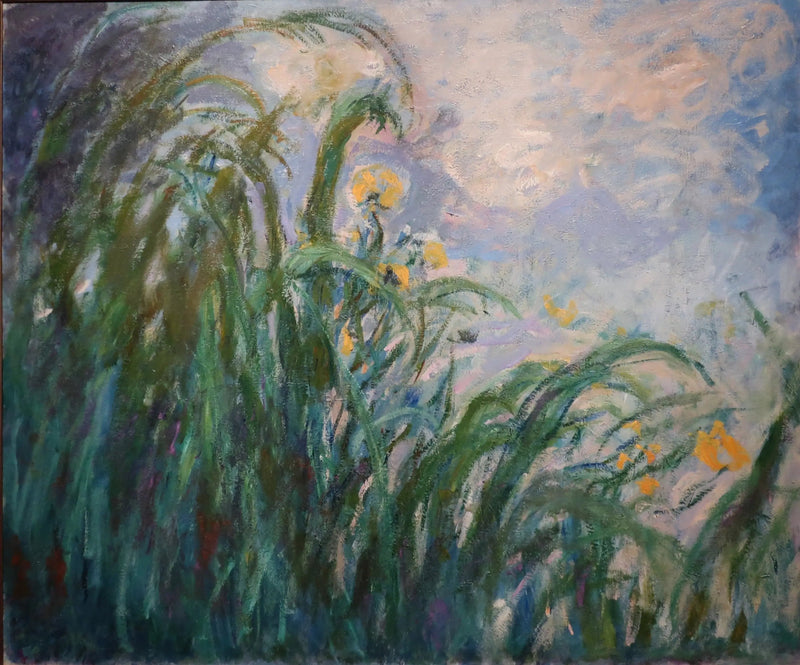 De gele irissen - Claude Monet
