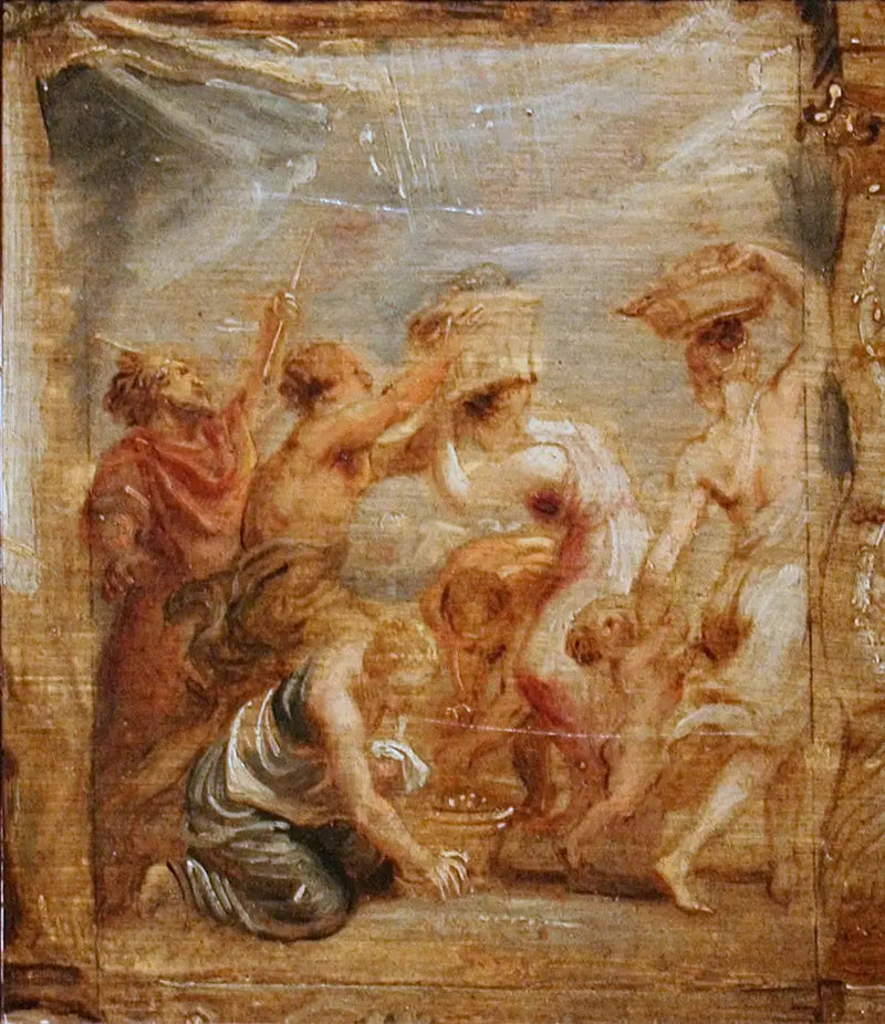 De Israëlieten die het manna verzamelen - Peter Paul Rubens