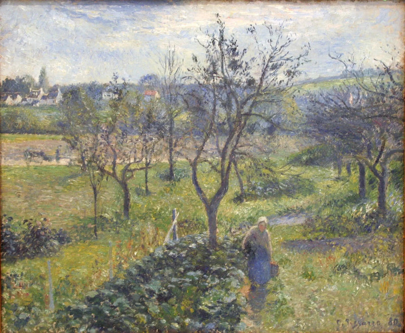 De Tuinen van Valhermeil, Auvers-sur-Oise - Camille Pissarro