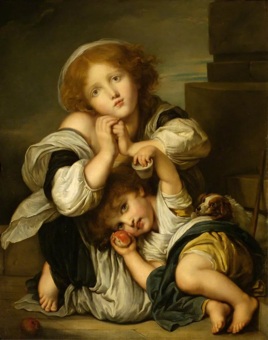 De Jonge Bedelaars - Jean-Baptiste Greuze