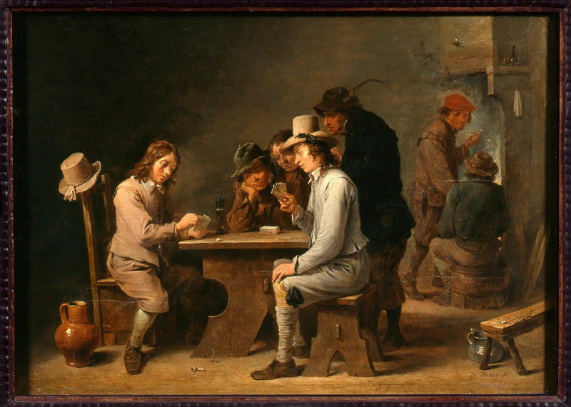 De spelers met kaarten - David Teniers de Jonge

Source:
Les joueurs aux cartes - David Teniers le Jeune