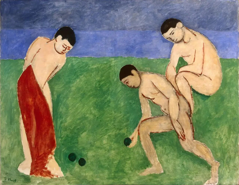 De Boulespelers - Henri Matisse