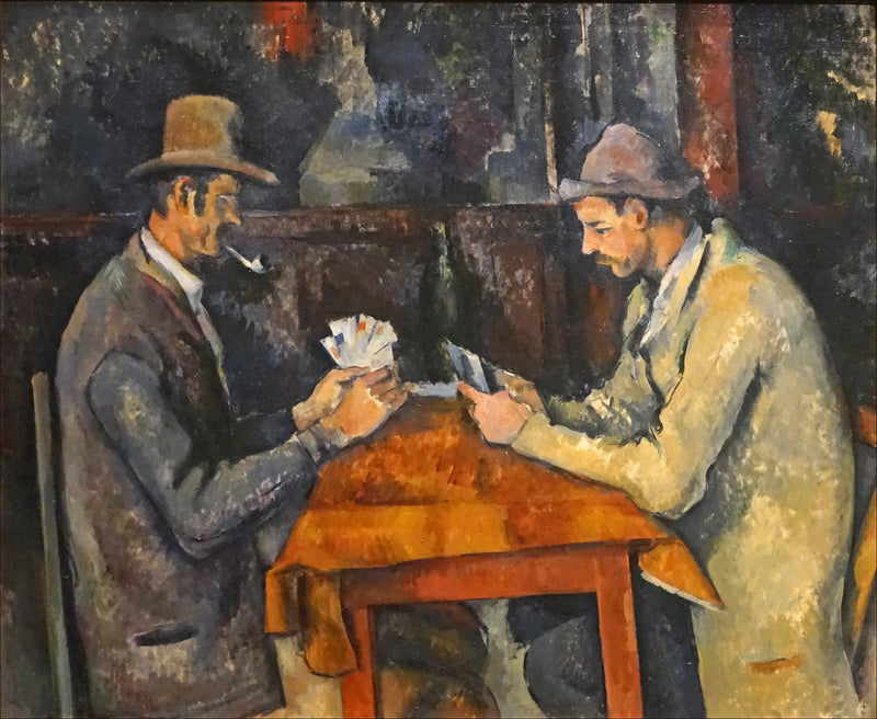 De Kaartspelers - Paul Cézanne
