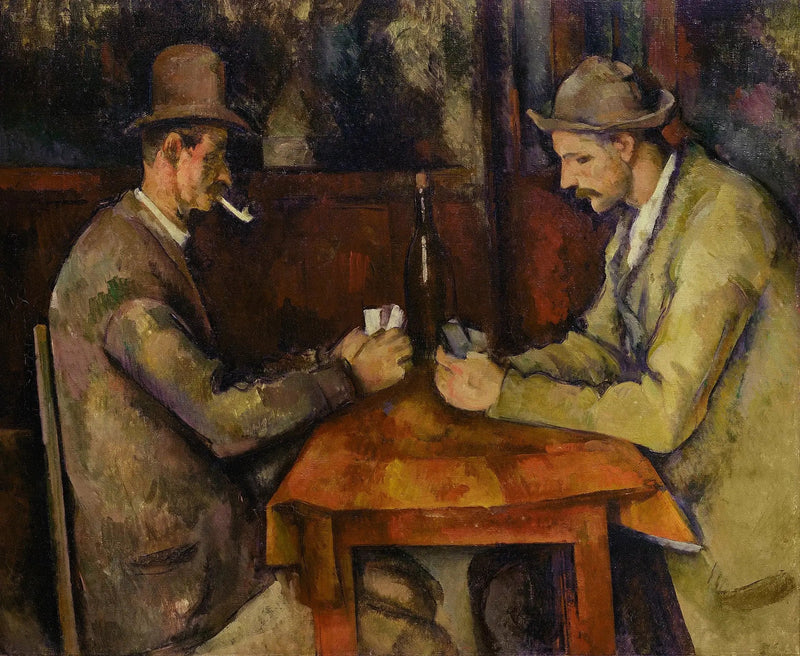 De Kaartspelers - Paul Cézanne