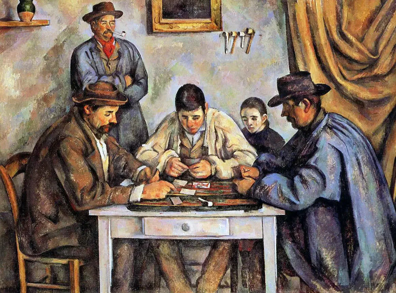 De kaartspelers - Paul Cézanne