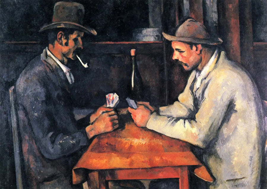 De Kaartspelers - Paul Cézanne