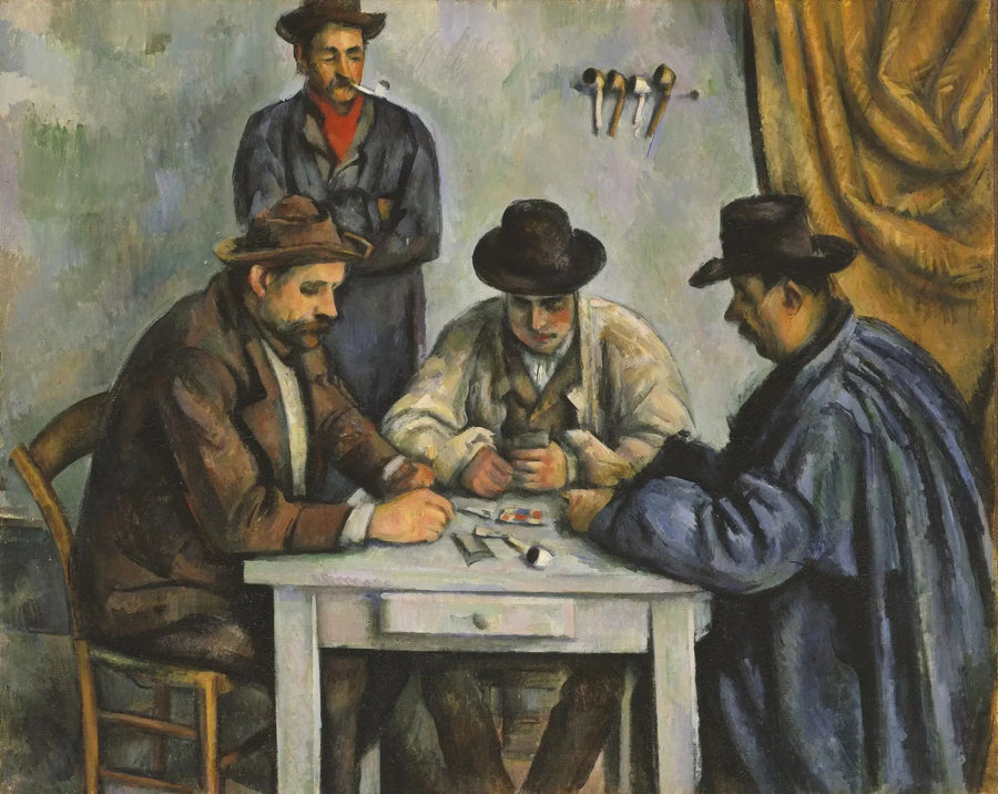 De kaartspelers - Paul Cézanne