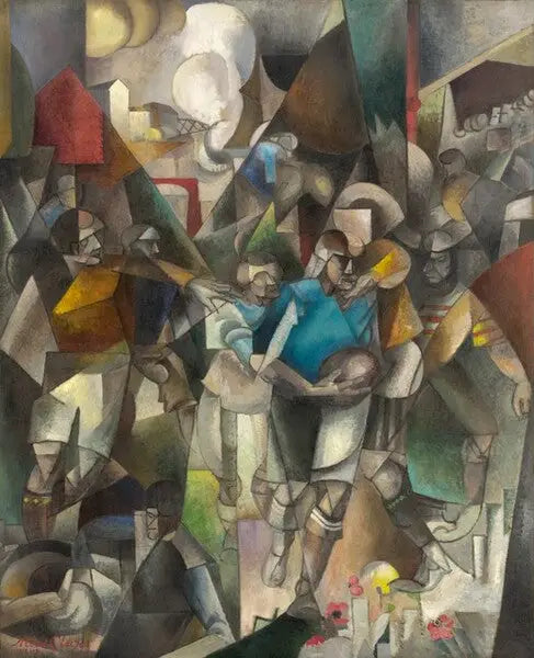 De Voetbalspelers - Albert Gleizes