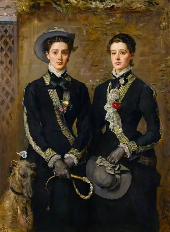 De verrekijkers, Kate en Grace Hoare - John Everett Millais

Source:
Les jumelles, Kate et Grace Hoare - John Everett Millais