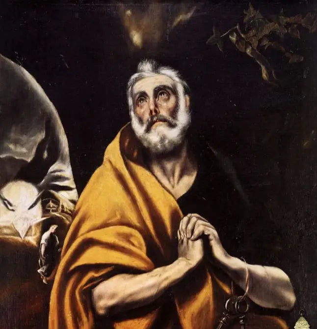 Les larmes de saint Pierre - El Greco - Alpha Reproduction