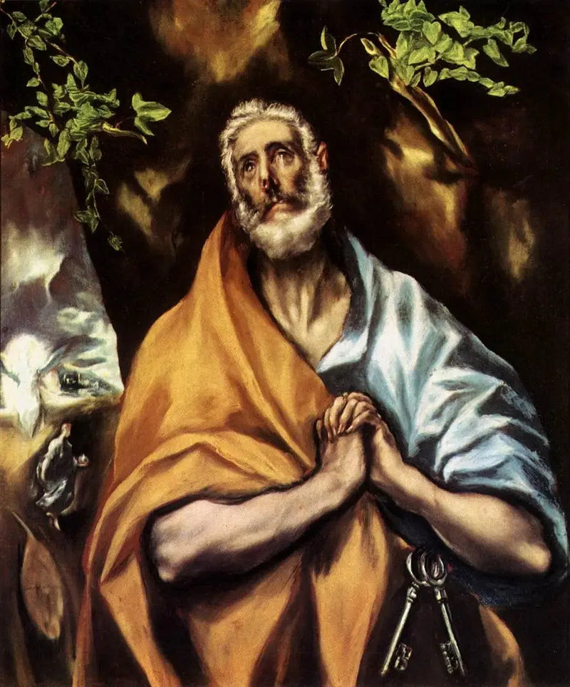 De tranen van Sint-Pieter - El Greco