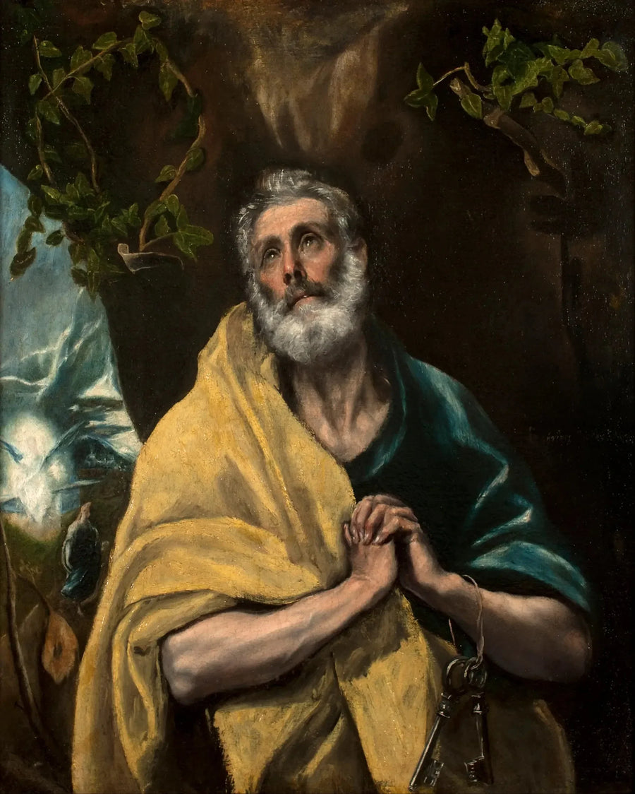 De tranen van Sint-Pieter - El Greco