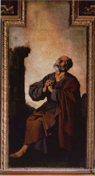 De tranen van Sint-Pieter - Francisco de Zurbarán