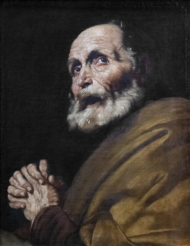 De tranen van Sint-Pieter - Jusepe de Ribera