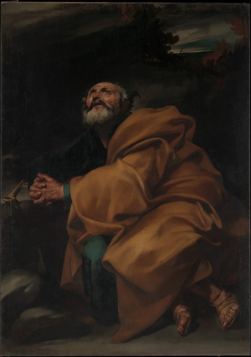 De Tranen van Sint Pieter - Jusepe de Ribera