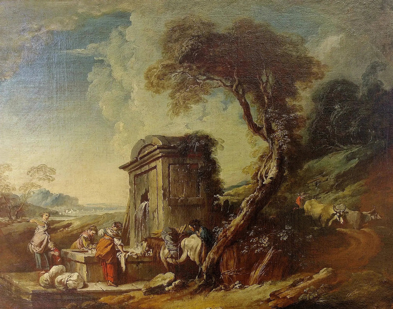 De Wasserijvrouwen - François Boucher