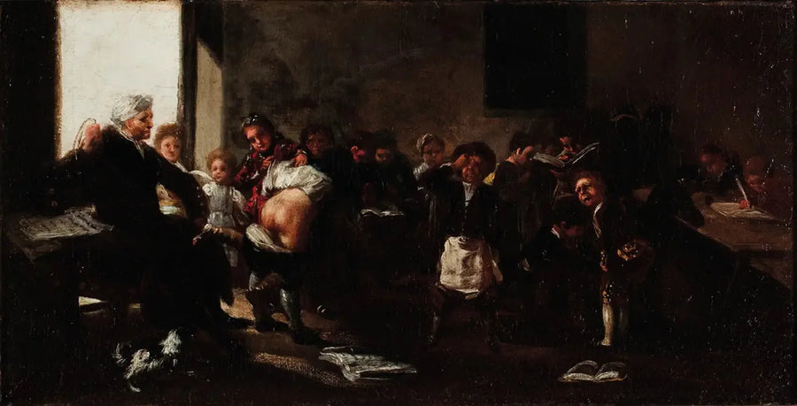 De lessen komen in het bloed - Francisco de Goya