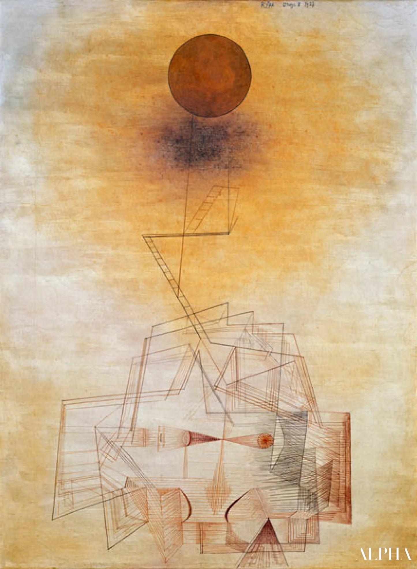 de grenzen van de rede - Paul Klee - Reproducties van schilderijen en hoogwaardige schilderijen