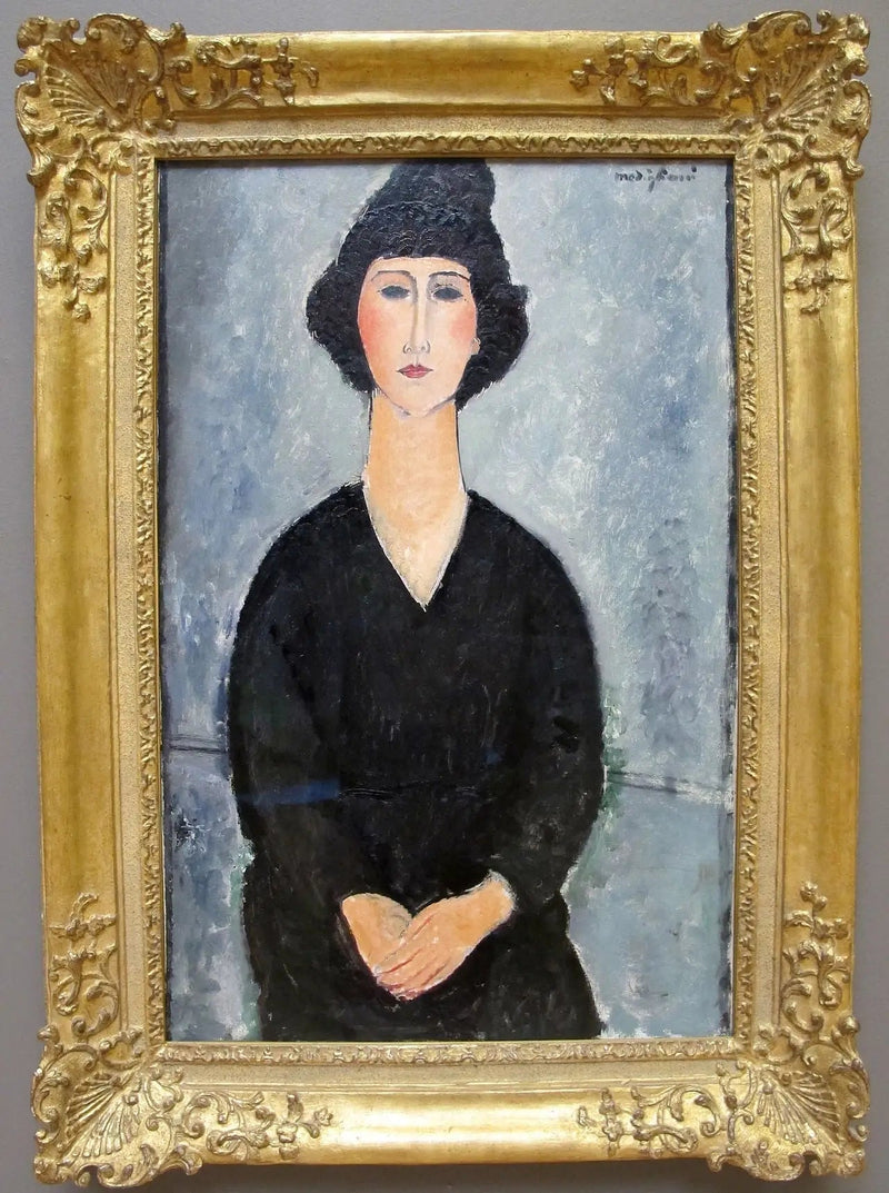 De gekruiste handen - Amedeo Modigliani