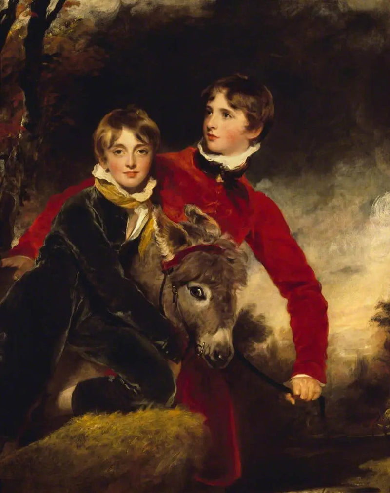 De meesters Pattisson: William Henry Ebenezer Pattisson (1801-1832) en Jacob Howell Pattisson (1803-1874) - Thomas Lawrence