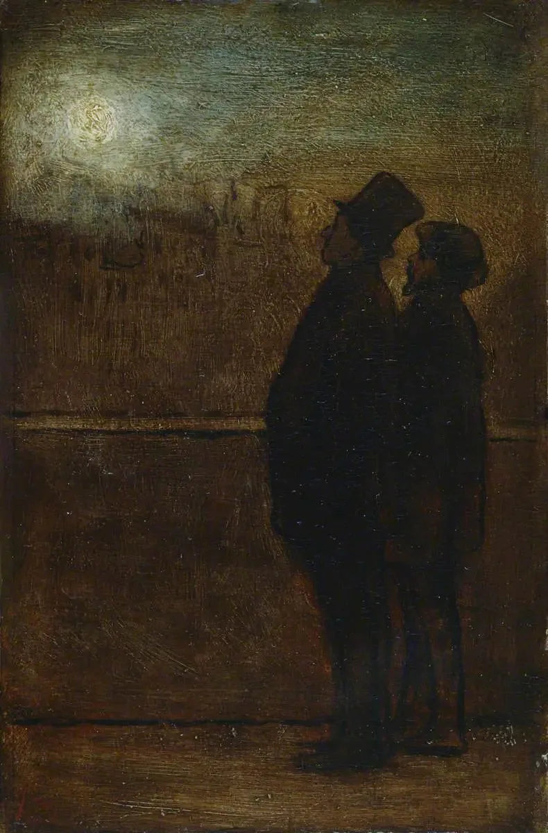 De nachtwandelaars - Honoré Daumier