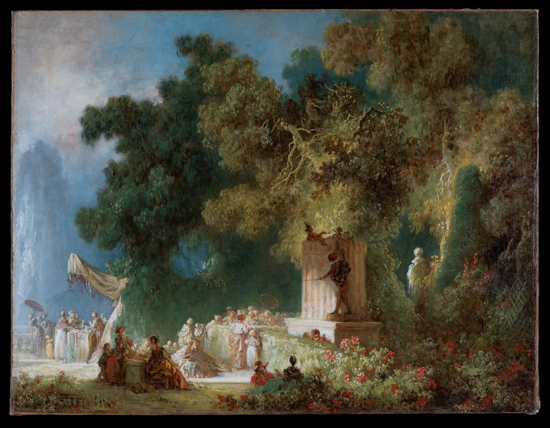 De Marionetten - Jean-Honoré Fragonard
