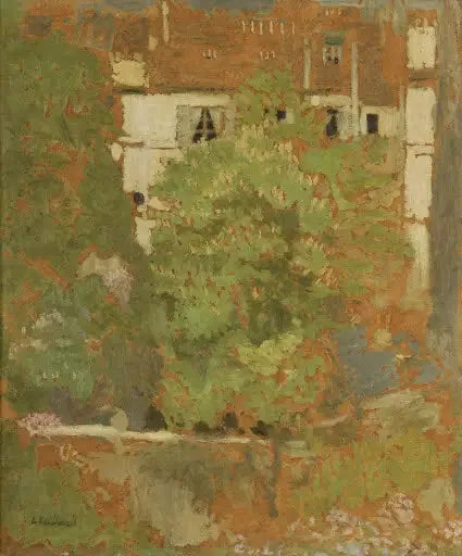 De kastanjebomen, Truffautstraat - Édouard Vuillard