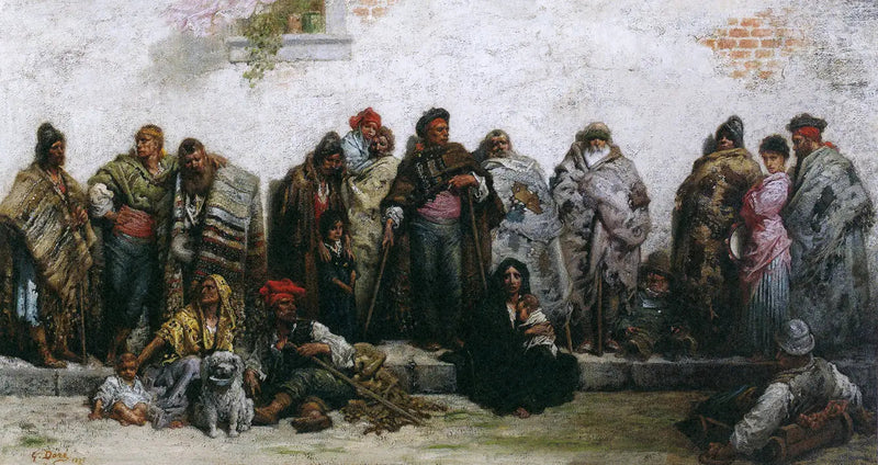 De bedelaars van Burgos - Gustave Doré