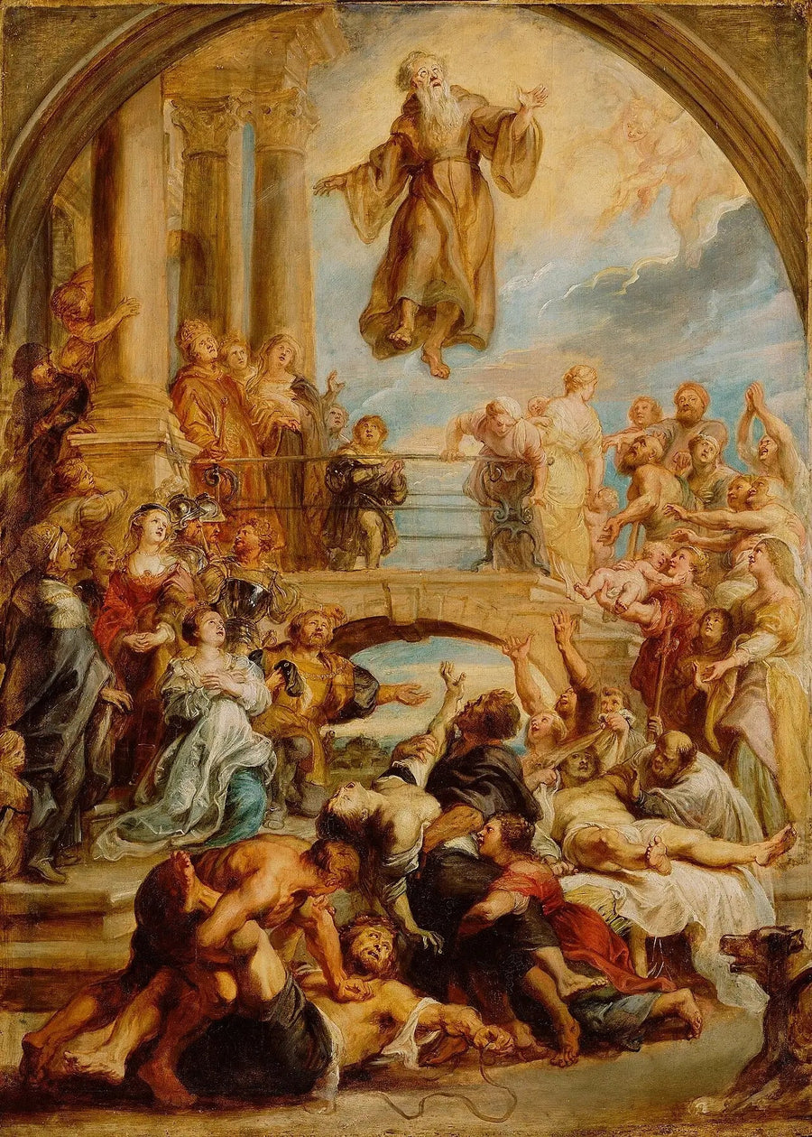 De wonderen van Sint-Franciscus van Paola - Peter Paul Rubens