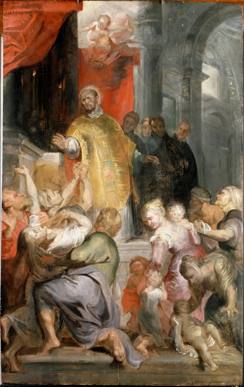 De wonderen van Sint Ignatius van Loyola - Peter Paul Rubens