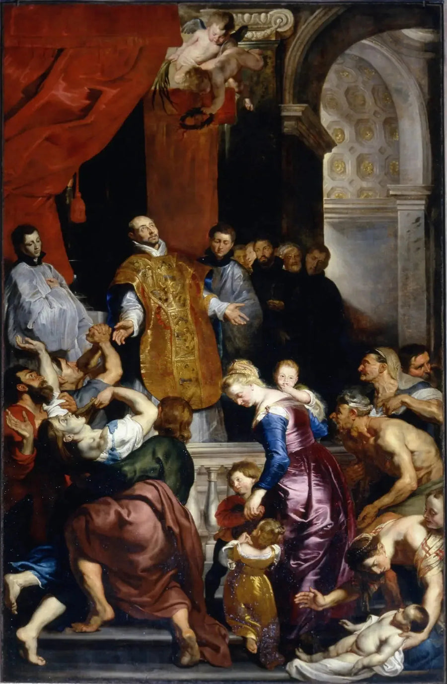 De wonderen van Sint Ignatius - Peter Paul Rubens
