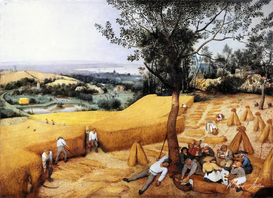 Les moissonneurs - Pieter Brueghel l'Ancien - Reproductions de tableaux et peintures haut de gamme