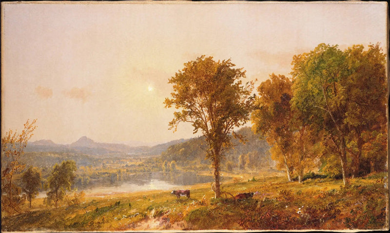 De Brimstone- en Sugar Loaf-bergen vanaf Warwick - Jasper Francis Cropsey