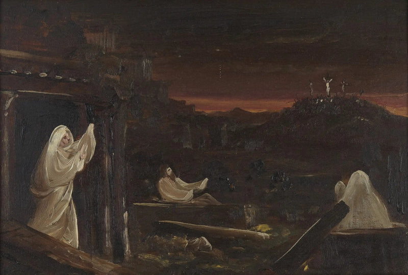De doden worden uit de graven opgewekt - Thomas Cole

Source:
Les morts ressuscitent des tombeaux - Thomas Cole