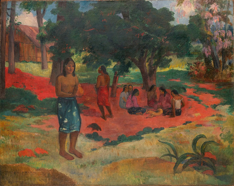 De gefluisterde woorden - Paul Gauguin