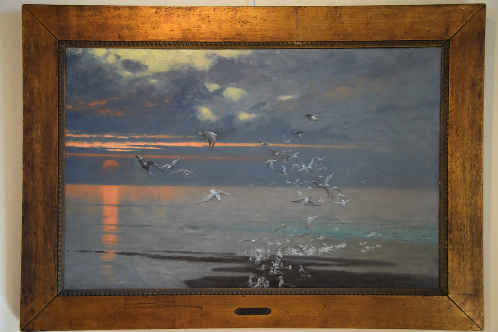 Les Mouettes - Jean-Léon Gérôme image 1 reproduction d’œuvre d’art à l’huile