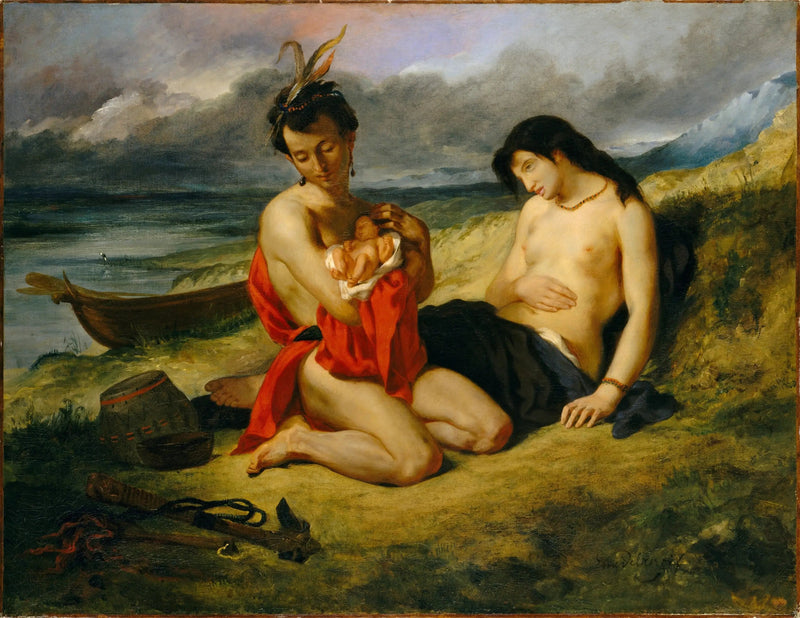 De Natchez - Eugène Delacroix